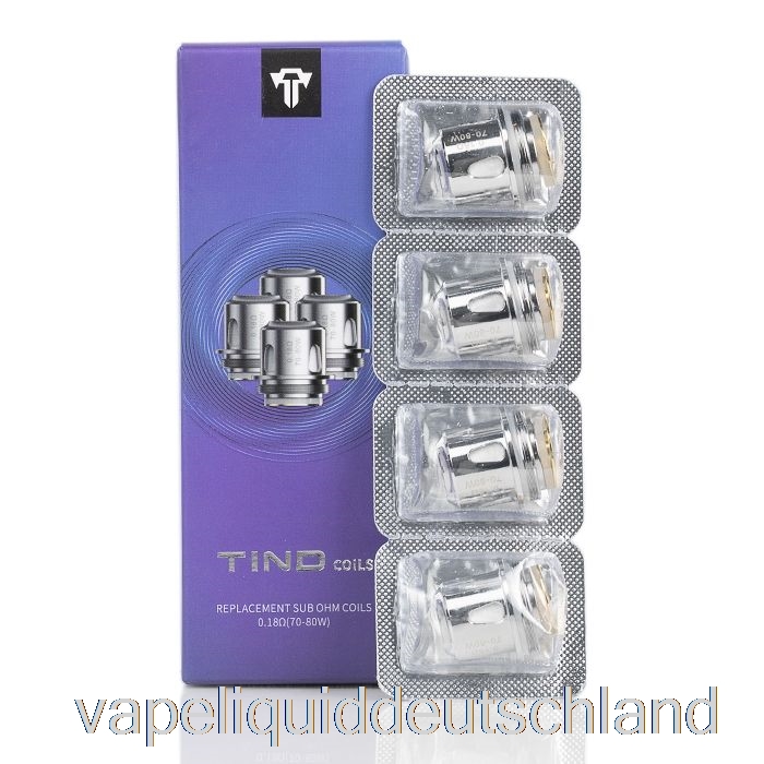 Teslacigs Tind Ersatzspulen 0,18 Ohm Maschenspulen Vape Liquid